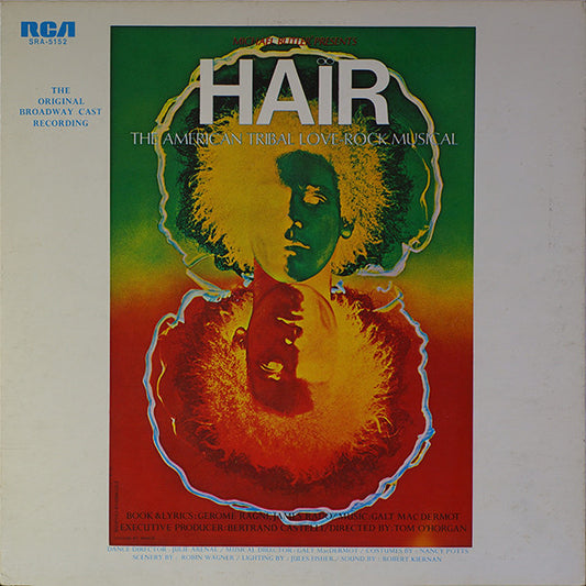 Various - Hair - The Original Broadway Cast Recording (LP, Album) (Very Good (VG))