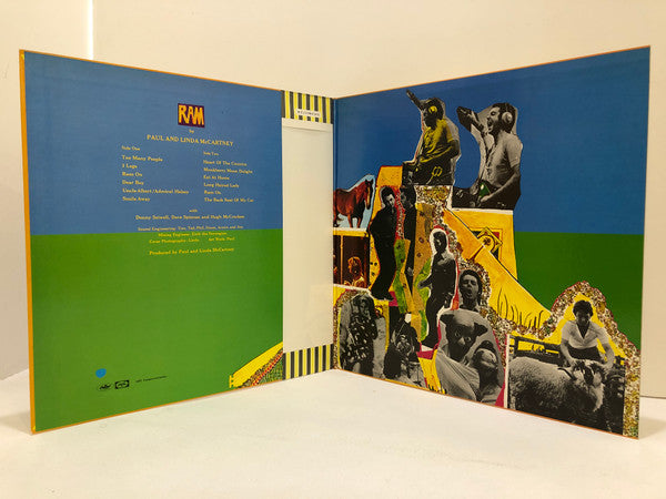 Paul & Linda McCartney - Ram = ラム (LP, Album, RE) (Very Good Plus (VG+))