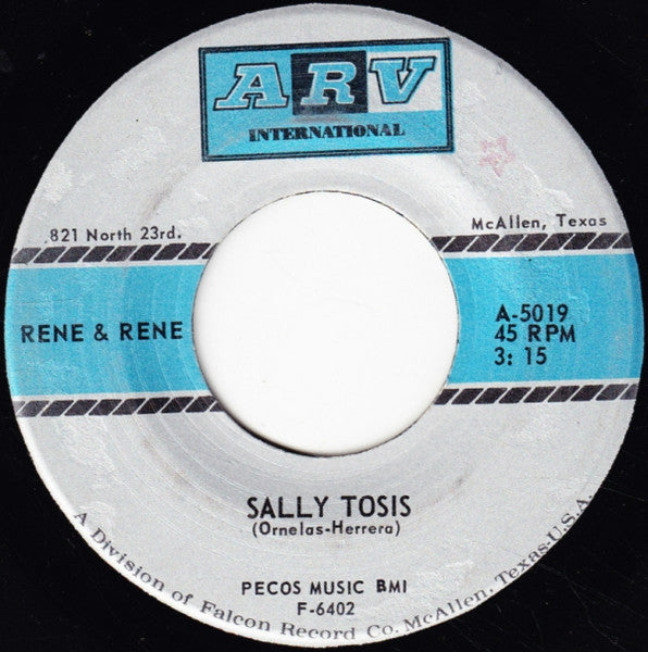 Rene & Rene - Love Is For The Two Of Us / Sally Tosis (7", 45 RPM, Single) (Very Good (VG))