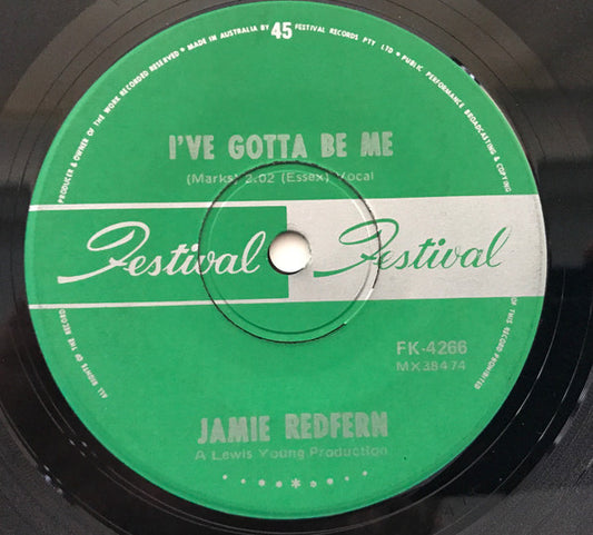 Jamie Redfern - Little White Cloud (7", 45 RPM, Single) (Very Good (VG))