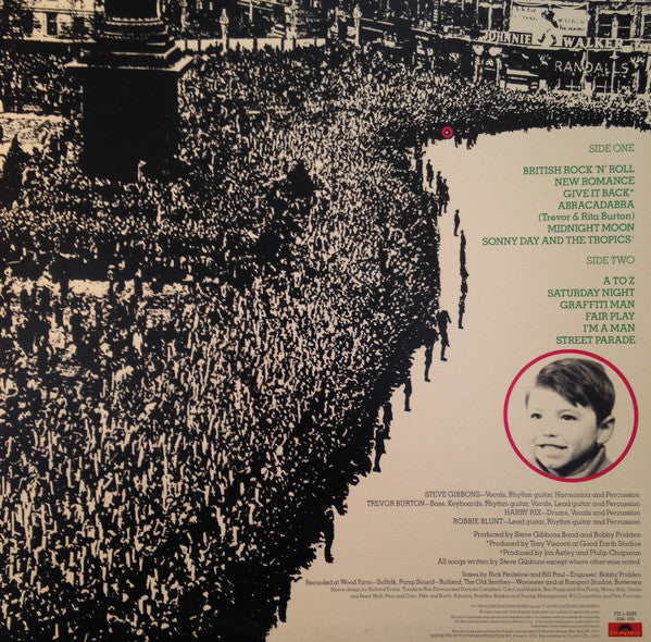 Steve Gibbons Band - Street Parade (LP, Album, Stereo) (Very Good Plus (VG+))