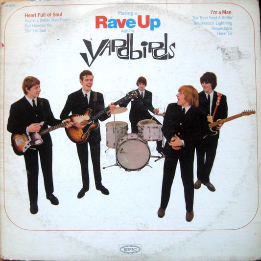 The Yardbirds - Having A Rave Up With The Yardbirds (LP, Album, Mono) (Very Good (VG))
