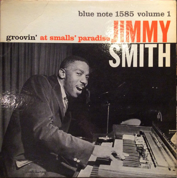 Jimmy Smith - Groovin' At Smalls' Paradise Volume 1 (LP, Album, RP, Mono) (Good (G))