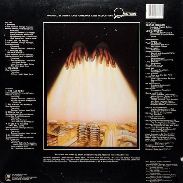 Brothers Johnson - Light Up The Night (LP, Album) (Very Good Plus (VG+))