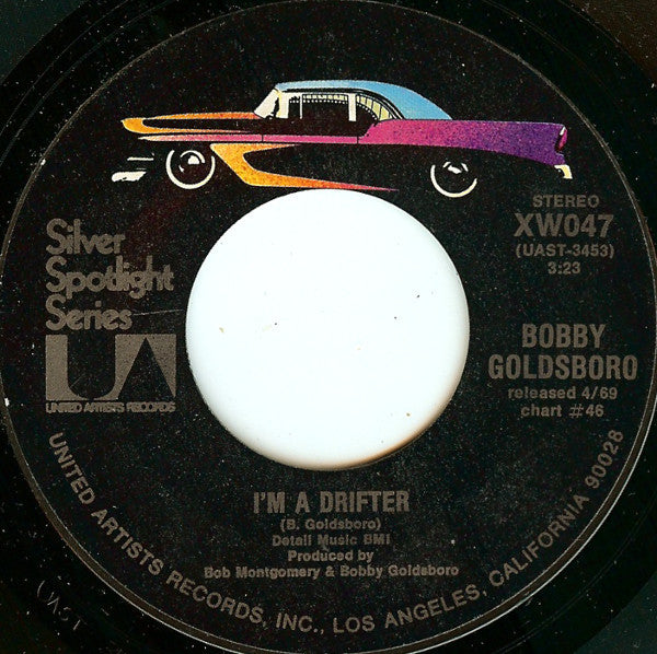 Bobby Goldsboro - I'm A Drifter / Watching Scotty Grow (7", 45 RPM, Single, RE) (Very Good (VG))