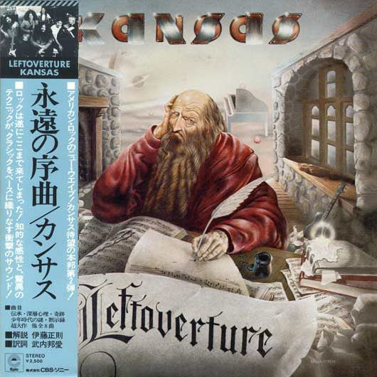 Kansas - Leftoverture (LP, Album) (Very Good Plus (VG+))
