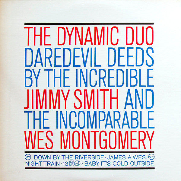 Jimmy Smith, Wes Montgomery - Jimmy & Wes - The Dynamic Duo (LP, Album, RE, Stereo) (Very Good Plus (VG+))