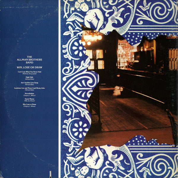 The Allman Brothers Band - Win, Lose Or Draw (LP, Album, Stereo) (Very Good Plus (VG+))