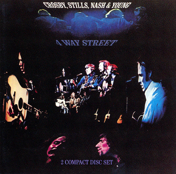 Crosby, Stills, Nash & Young - 4 Way Street (2xCD, Album, RE, RM, RP) (Very Good (VG))