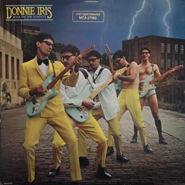 Donnie Iris - Back On The Streets (LP, Album, Stereo) (Very Good (VG))