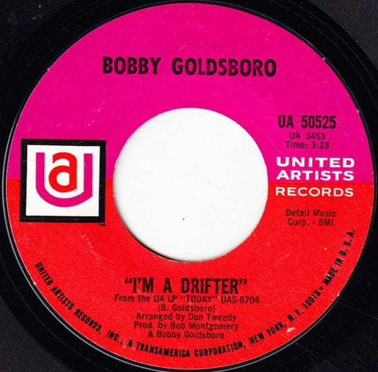 Bobby Goldsboro - I'm A Drifter (7", 45 RPM, Single) (Very Good (VG))