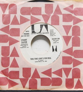 Stuart Slater - This Time Love's For Real (7", 45 RPM, Promo, Stereo, Mono) (Very Good (VG))