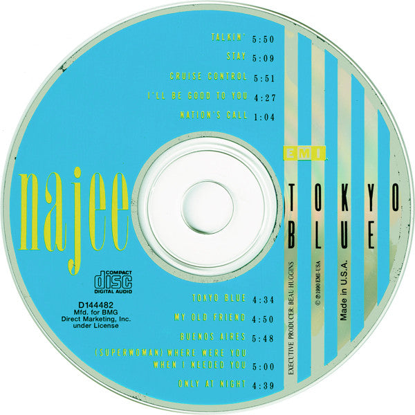 Najee - Tokyo Blue (CD, Album, Club, RE) (Very Good (VG))