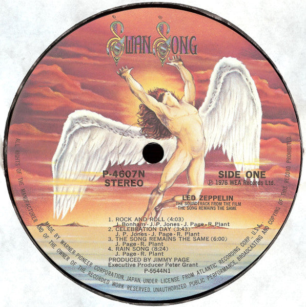 Led Zeppelin - The Soundtrack From The Film The Song Remains The Same (2xLP, Album, Ltd, RE) (Very Good Plus (VG+))
