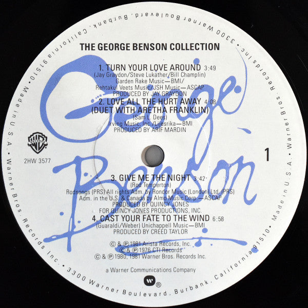 George Benson - The George Benson Collection (2xLP, Comp, Stereo) (Very Good Plus (VG+))