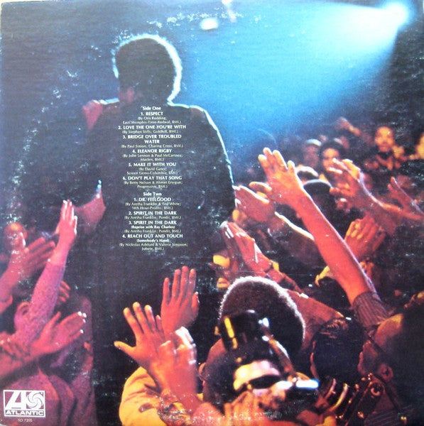 Aretha Franklin - Live At Fillmore West (LP, Album, Stereo) (Very Good (VG))