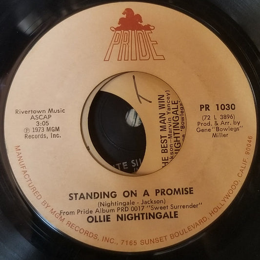 Ollie Nightingale - Sweet Surrender (7", 45 RPM, Single) (Very Good (VG))