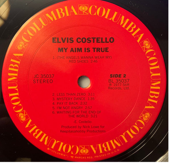 Elvis Costello - My Aim Is True (LP, Album, Stereo) (Very Good (VG))