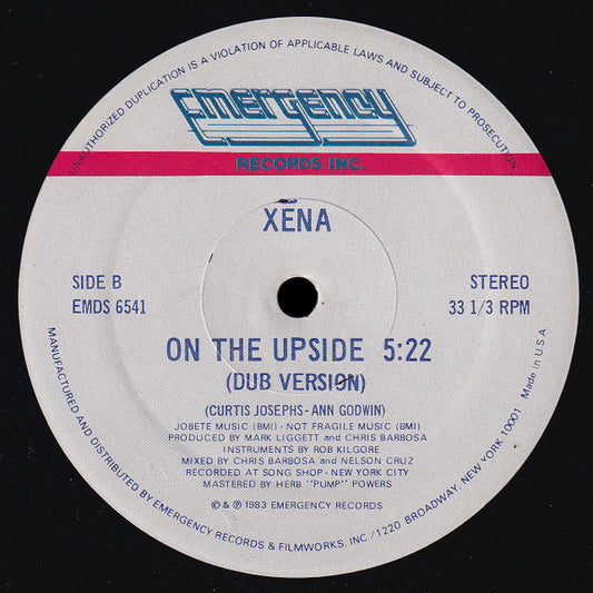 Xena - On The Upside (12", 33 ⅓ RPM) (Very Good Plus (VG+))