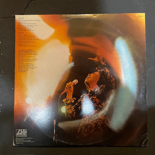 Roberta Flack - Killing Me Softly (LP, Album, RE) (Very Good (VG))