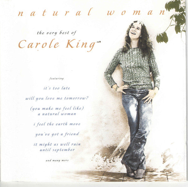 Carole King - Natural Woman - The Very Best Of Carole King (CD, Comp, Stereo) (Good Plus (G+))