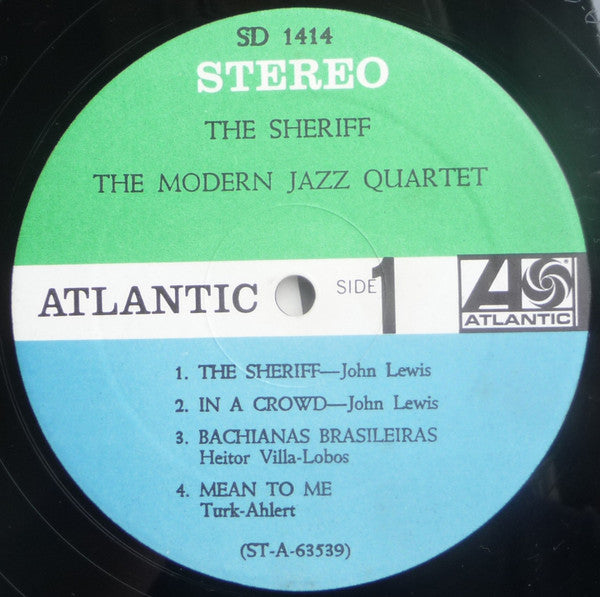 The Modern Jazz Quartet - The Sheriff (LP, Album) (Very Good Plus (VG+))