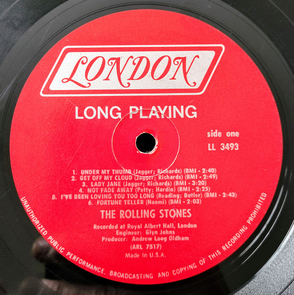 The Rolling Stones - Got Live If You Want It! (LP, Mono, Album) (Very Good (VG))