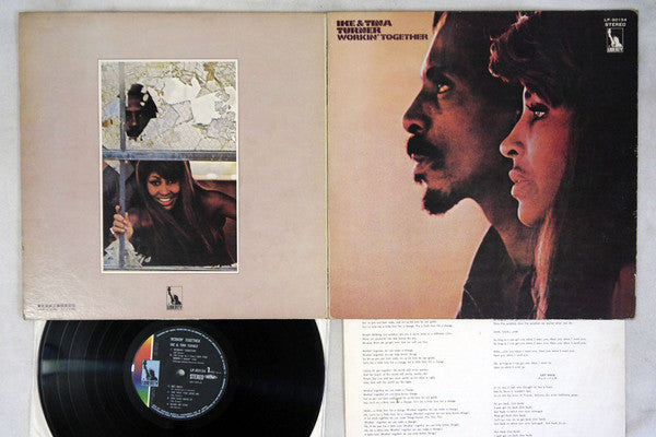 Ike & Tina Turner - Workin' Together (LP, Album) (Very Good (VG))