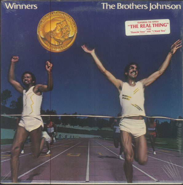 Brothers Johnson - Winners (LP, Album) (Very Good Plus (VG+))