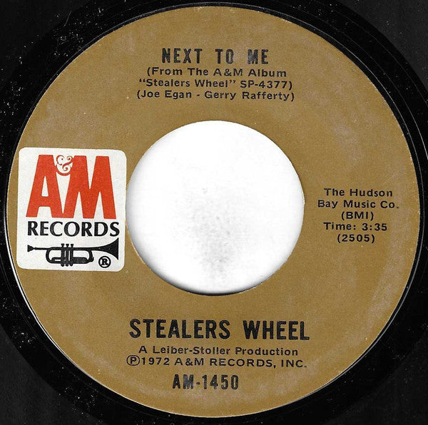 Stealers Wheel - Everyone's Agreed That Everything Will Turn Out Fine (7", 45 RPM, Single, Styrene) (Very Good (VG))