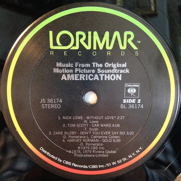 Various - Americathon (LP, Comp) (Very Good Plus (VG+))