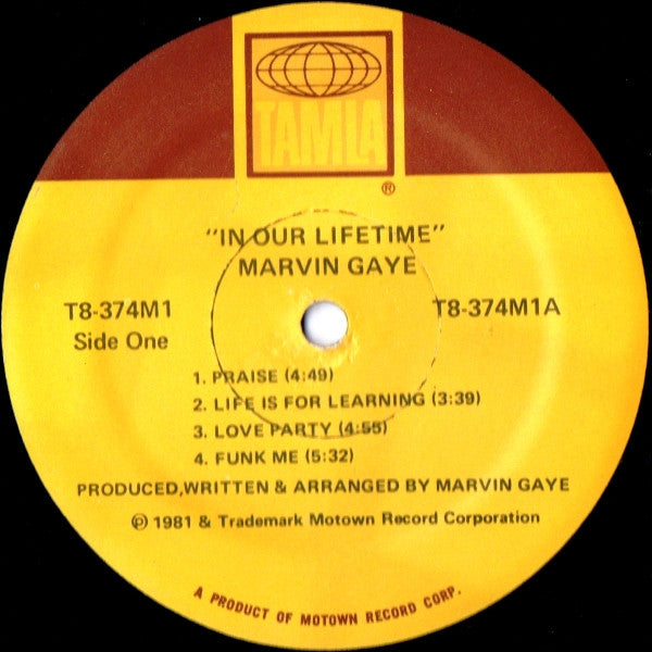 Marvin Gaye - In Our Lifetime (LP, Album) (Very Good Plus (VG+))