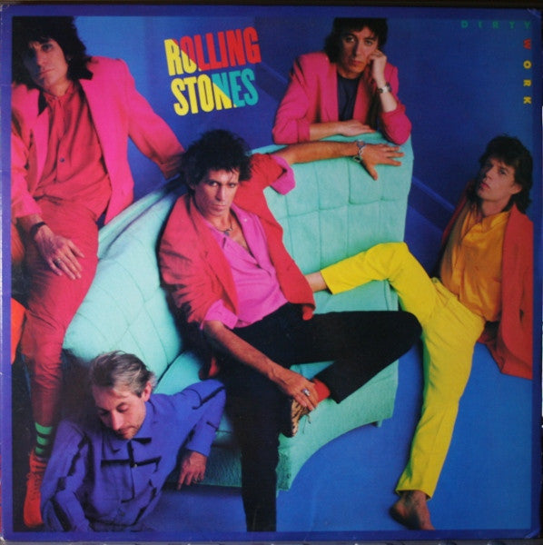 The Rolling Stones - Dirty Work (LP, Album, Stereo) (Very Good Plus (VG+))