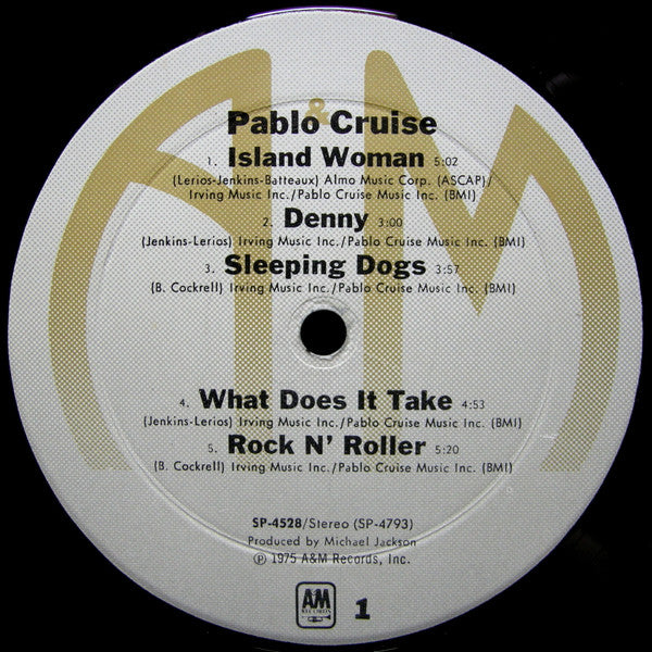 Pablo Cruise - Pablo Cruise (LP, Album, Stereo) (Very Good Plus (VG+))