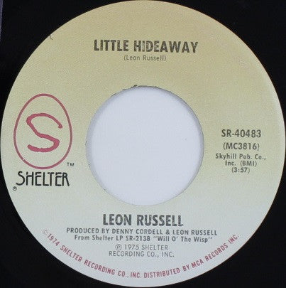 Leon Russell - Back To The Island (7", 45 RPM) (Very Good (VG))