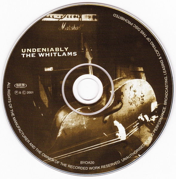 The Whitlams - Undeniably (CD, RE, RM + CD, CD-ROM) (Very Good (VG))
