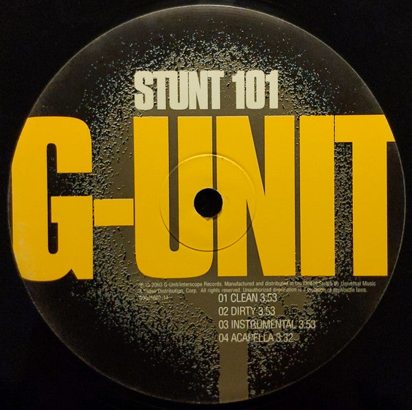 G-Unit, 50 Cent, Lloyd Banks, Young Buck - Stunt 101 (12", 33 ⅓ RPM, Single) (Very Good Plus (VG+))