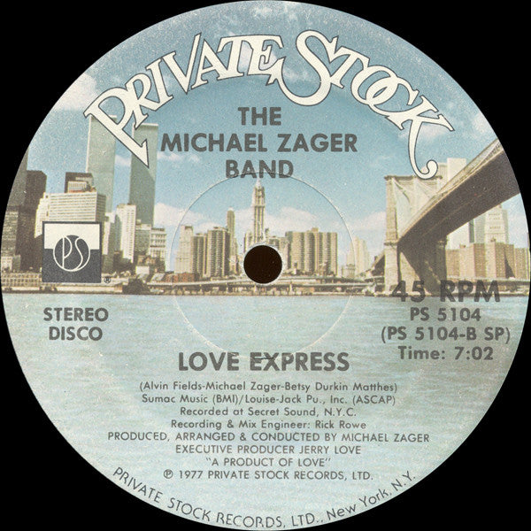 The Michael Zager Band - Let's All Chant / Love Express (12", 45 RPM) (Very Good Plus (VG+))