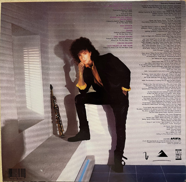 Kenny G - Gravity (LP, Album) (Very Good Plus (VG+))