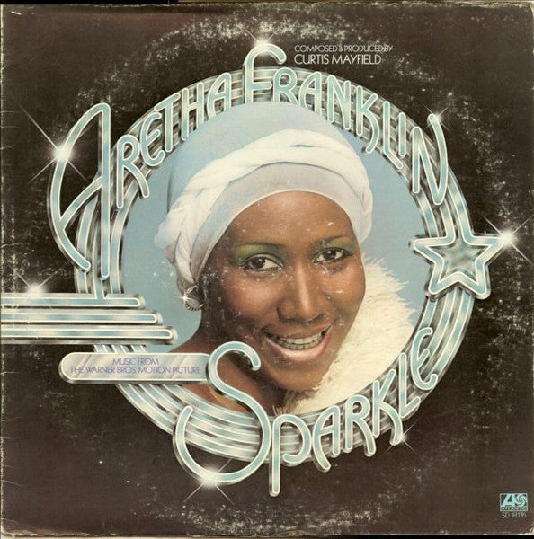 Aretha Franklin - Sparkle (LP, Album) (Good Plus (G+))