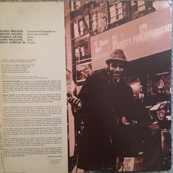 The Horace Silver Quintet - You Gotta Take A Little Love (LP, Album, Stereo) (Very Good (VG))
