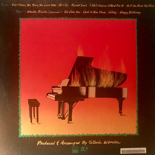 Stevie Wonder - Hotter Than July (LP, Album, Stereo) (Very Good (VG))