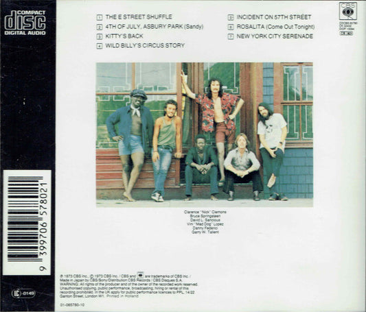 Bruce Springsteen - The Wild, The Innocent &  The E Street Shuffle (CD, Album, RE) (Very Good (VG))