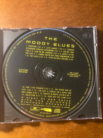 The Moody Blues - A Night At Red Rocks With The Colorado Symphony Orchestra (CD, Album, Club) (Very Good (VG))