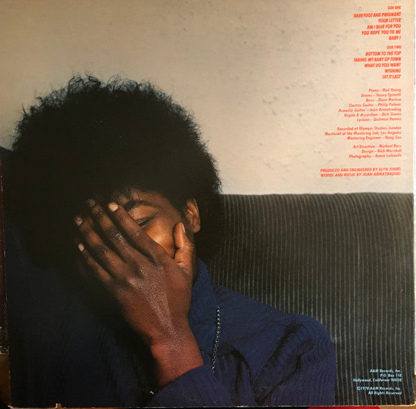 Joan Armatrading - To The Limit (LP, Album) (Very Good Plus (VG+))