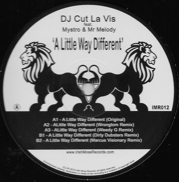 Cut La Vis - A Little Way Different (12") (Very Good (VG))