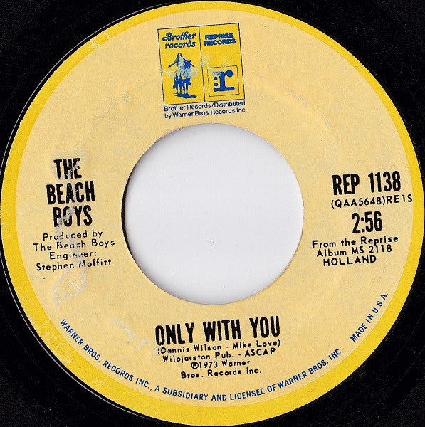 The Beach Boys - Sail On Sailor (7", 45 RPM, Single) (Very Good (VG))