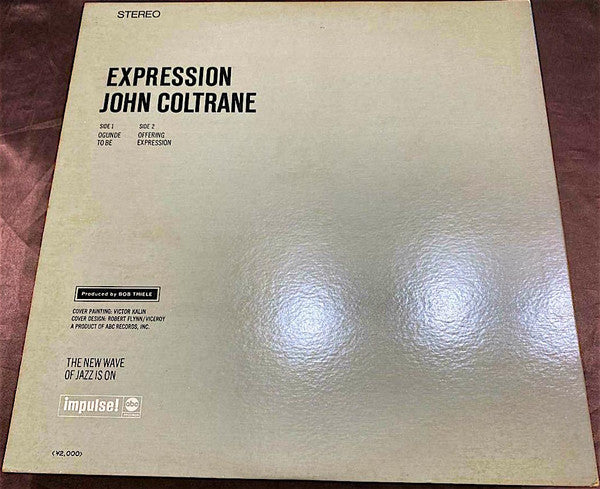 John Coltrane : Expression (LP, Album)