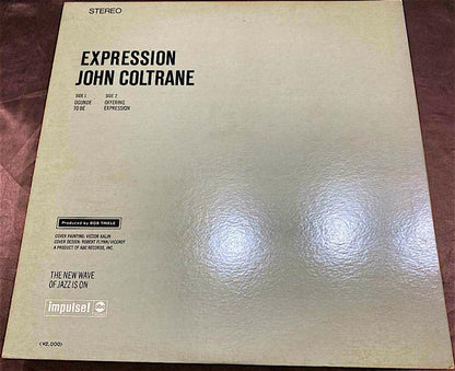 John Coltrane : Expression (LP, Album)