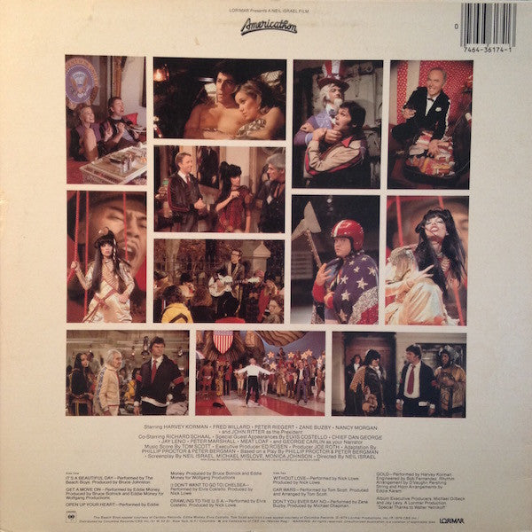 Various - Americathon (LP, Comp) (Very Good Plus (VG+))